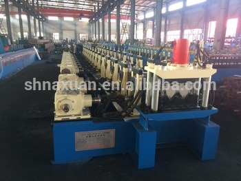 Two Waves Highway Guardrail Cold Roll Forming Machine From Manufacturers