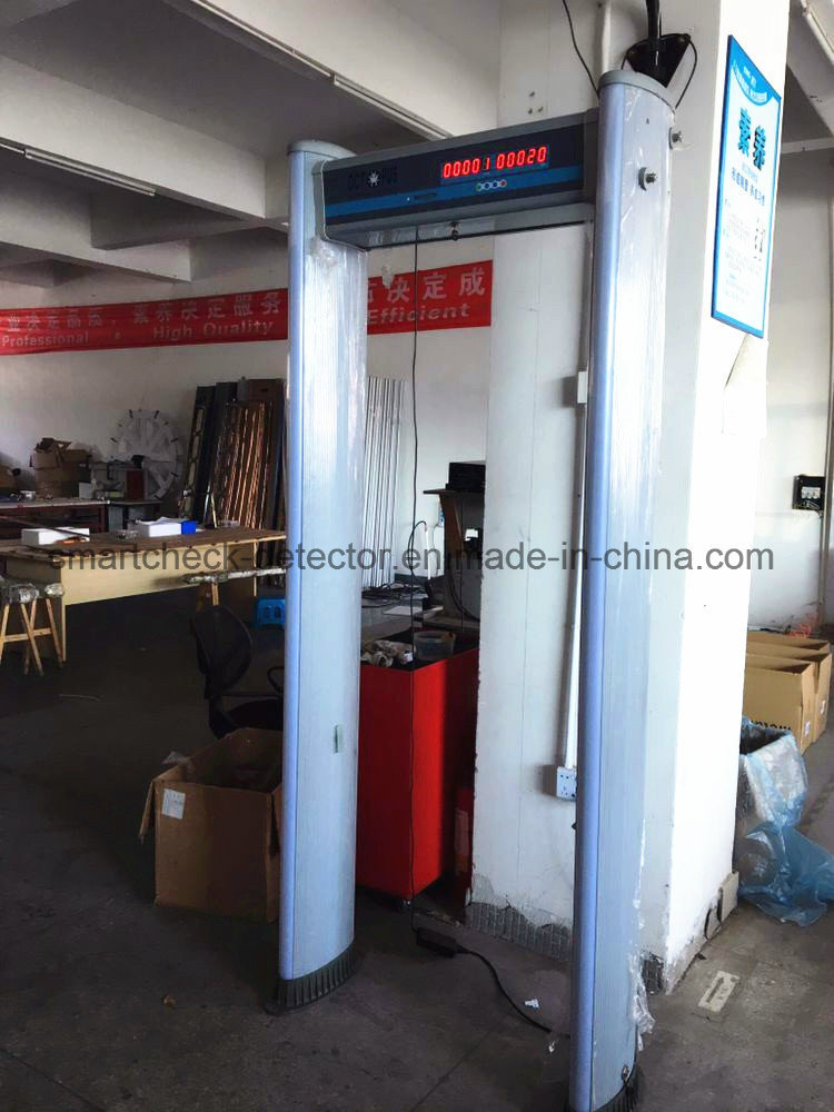 Elliptic Column Door Frame Metal Detector Security Walk Through Metal Detector