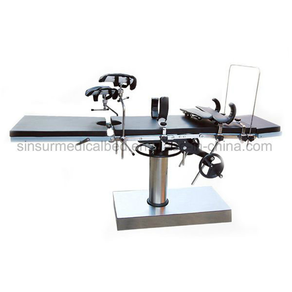 Medical Device Surgical Equipment General-Use Manual Hydraulic Operation-Theater Operating Table