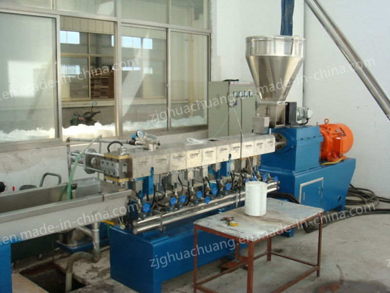 PA Flakes Granulator Parallel Twin Screw Extruder Machine