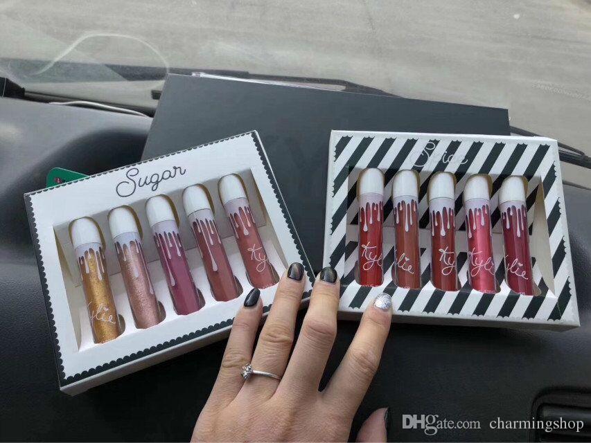 Kylie Hot-Selling Makeup Matte Glitter Liquid Lipsticks