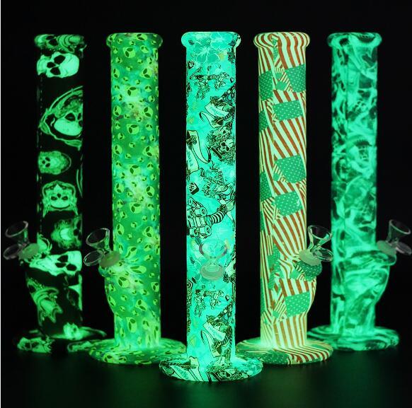 Glow in The Dark Silicone Water Pipes
