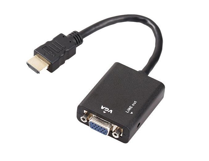 HDMI to VGA with Audio Cable