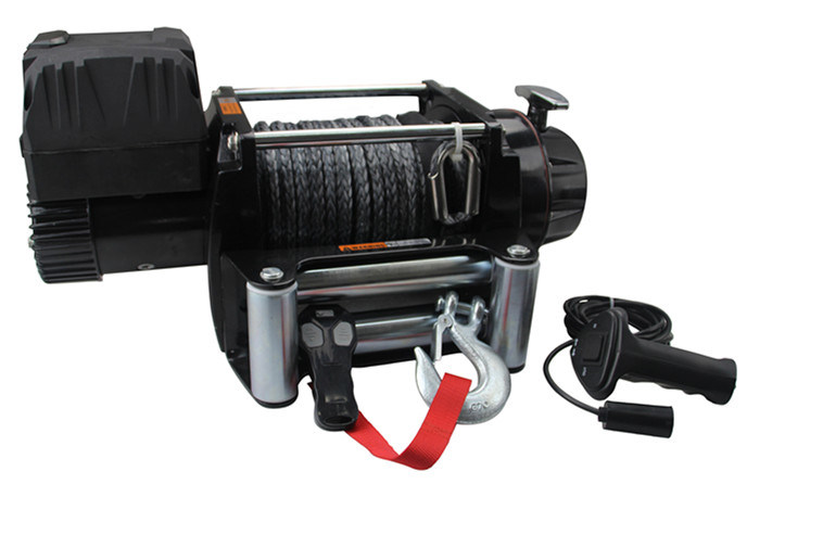 Extremely Powerful Waterproof 4X4 Heavy Weight Winch with 20000 Lb with Synthetic Rope