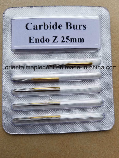 Dental Titanium Plated Endo-Z Carbide Burs