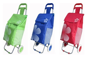 Rolling Thermal Insulated Trolley Shopping Cart with Wheel