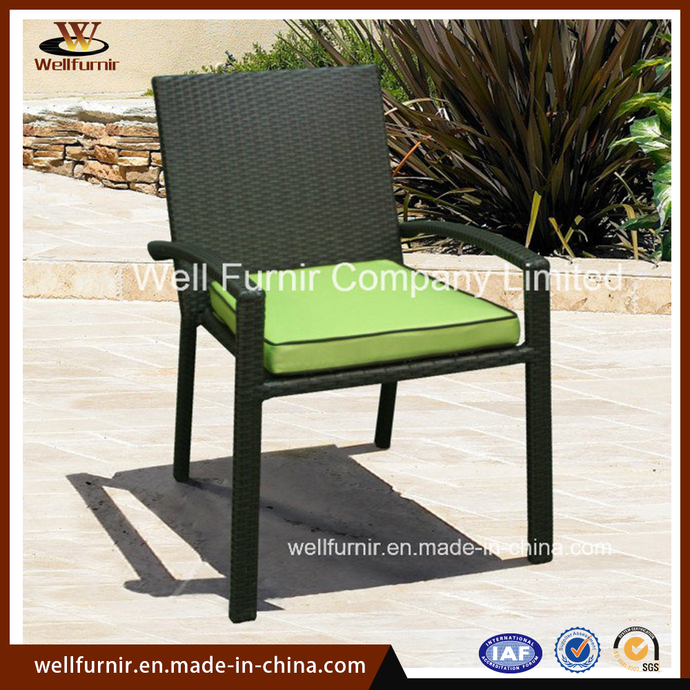 Wicker Arm Chair/Deep Seating/Rattan Furniture/Rattan Dining Chair/Wicker Bistro Chair