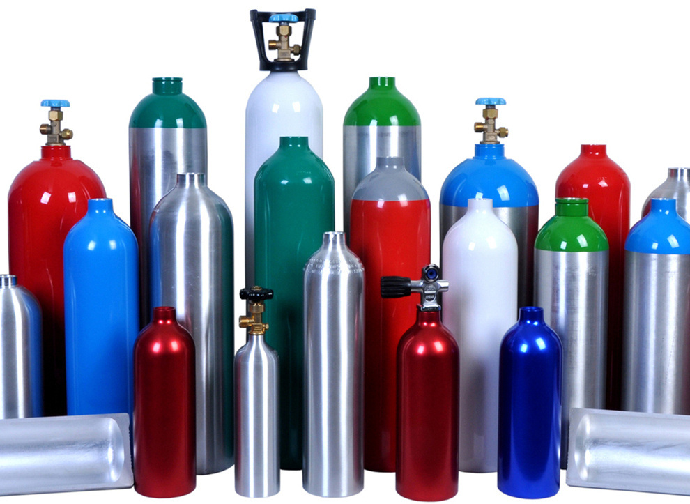 Medical Portable Aluminum Mini Oxygen Cylinder Price 10 Liter Oxygen Cylinder