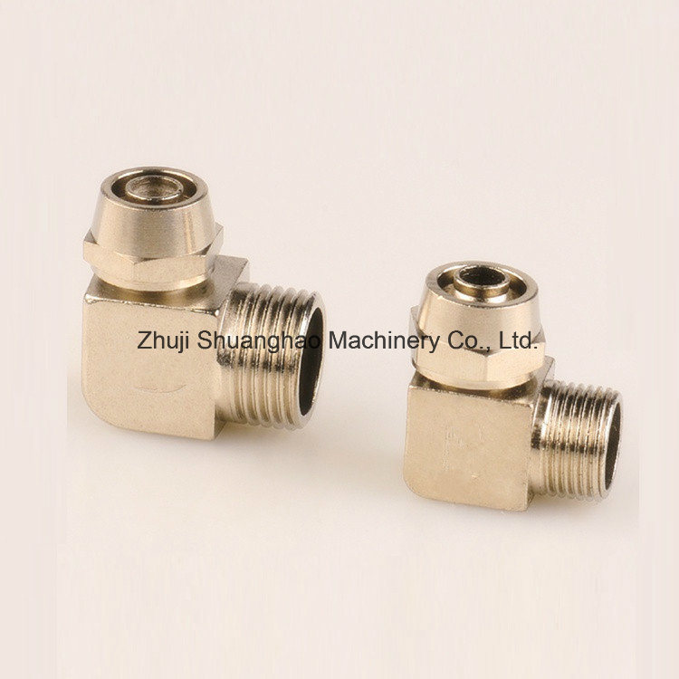 Fine Brass Hose Connector Hydraulic Fitting