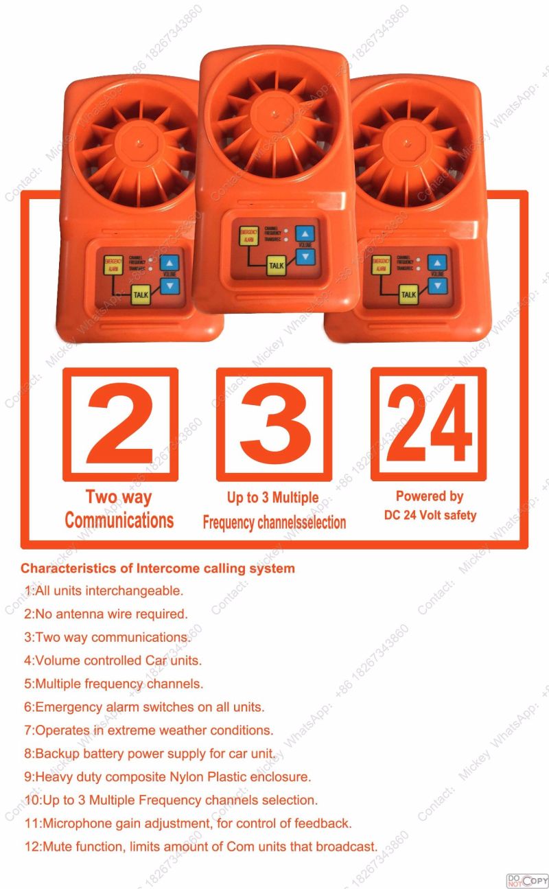 Construction Hoist Calling System (MCKKE)