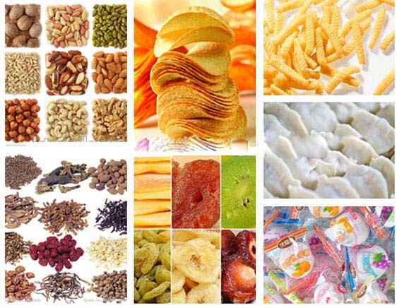 Full Automatic Granue Puff Snack Chips Vertical Weighing and Packing Machine