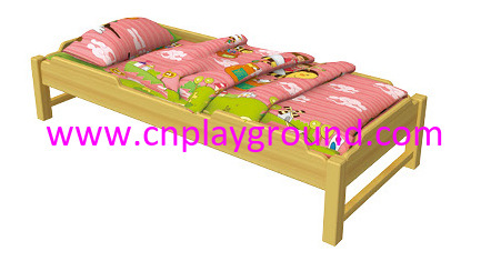 Economic School Wooden Single Bed for Children on Promotion (HG-6406)