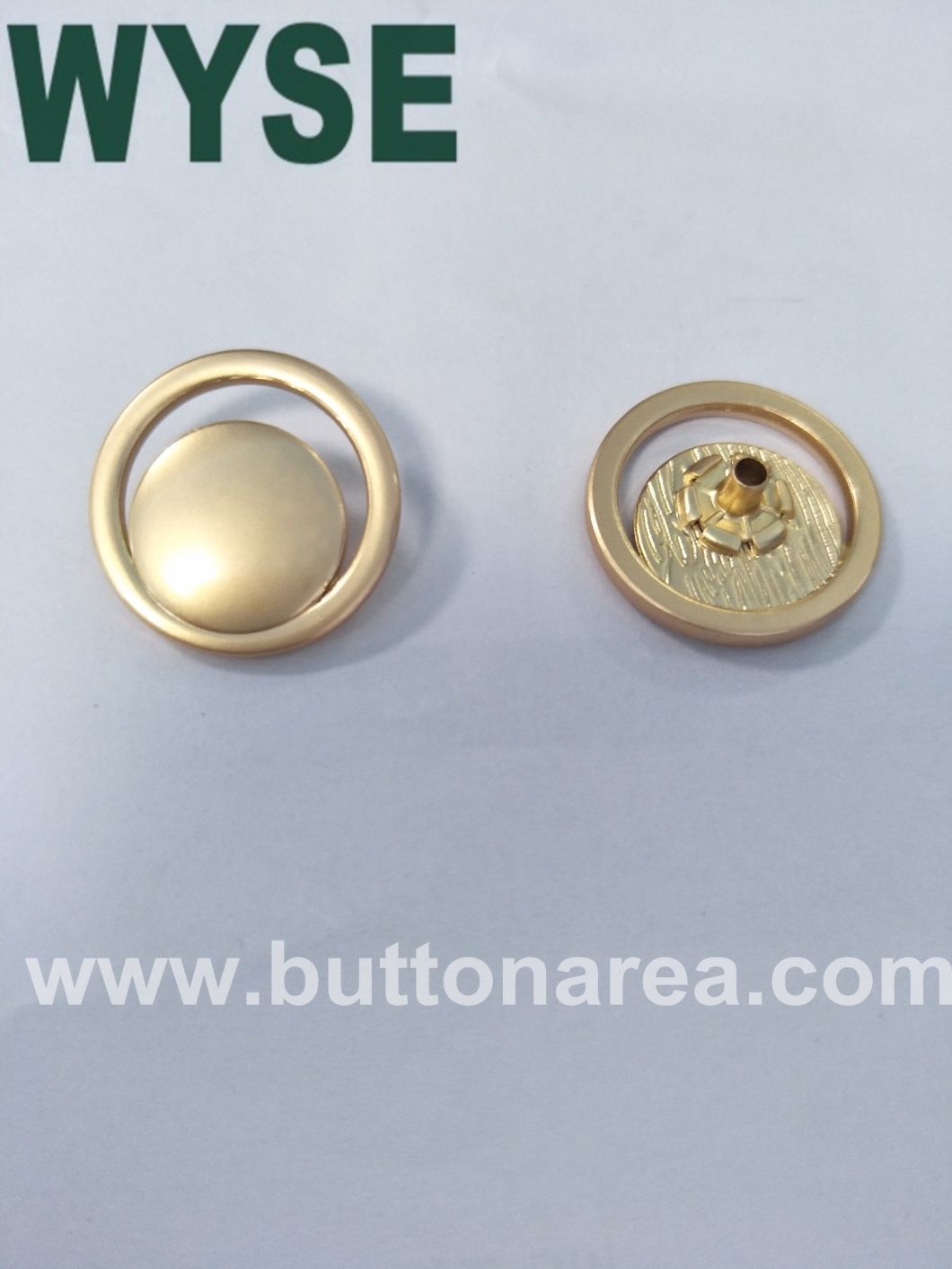 Zinc Alloy Spring Snap Button for Garment Accessories