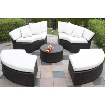 Modern Design PE Rattan Furniture (WS-06035)