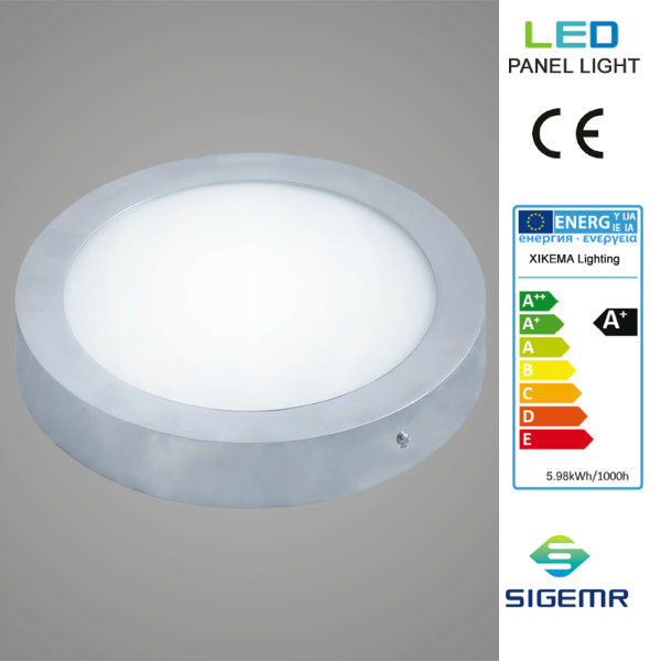 Sigemr Surfaced Round Golden 12W 18W LED Panel