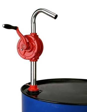 Suction Oil Fuel Diesel Barrel Cast Iron Rotary Hand Pump