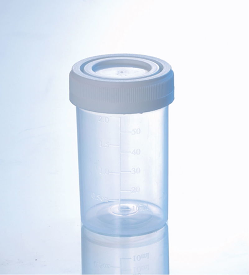 Disposable Container Specimen with Labeled /60ml