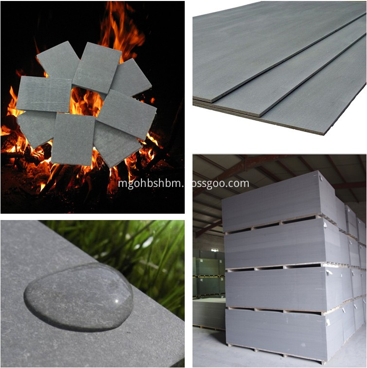 Ударопрочный огнестойкий внешний волокнистый цементный щит Impact-Resistant Fireproofing External Fiber Cement Board