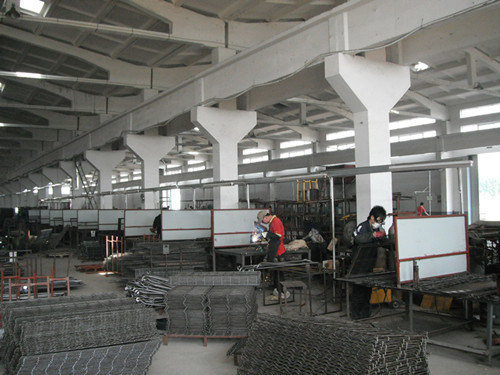 Wire Galvanized Cage with Roller, Metal Cart for Storage