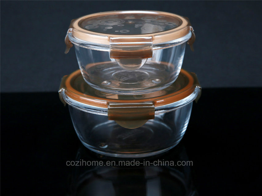 Storage Food Fresh Keeping bowl, Glass bowl, Food Container 7001