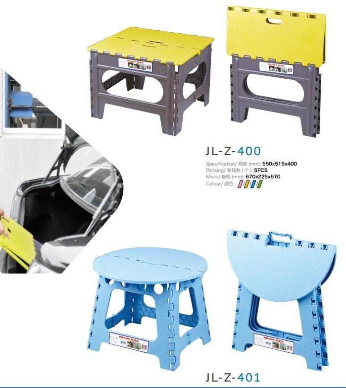 Fold up Plastic Chair and Table for Garden with Ce