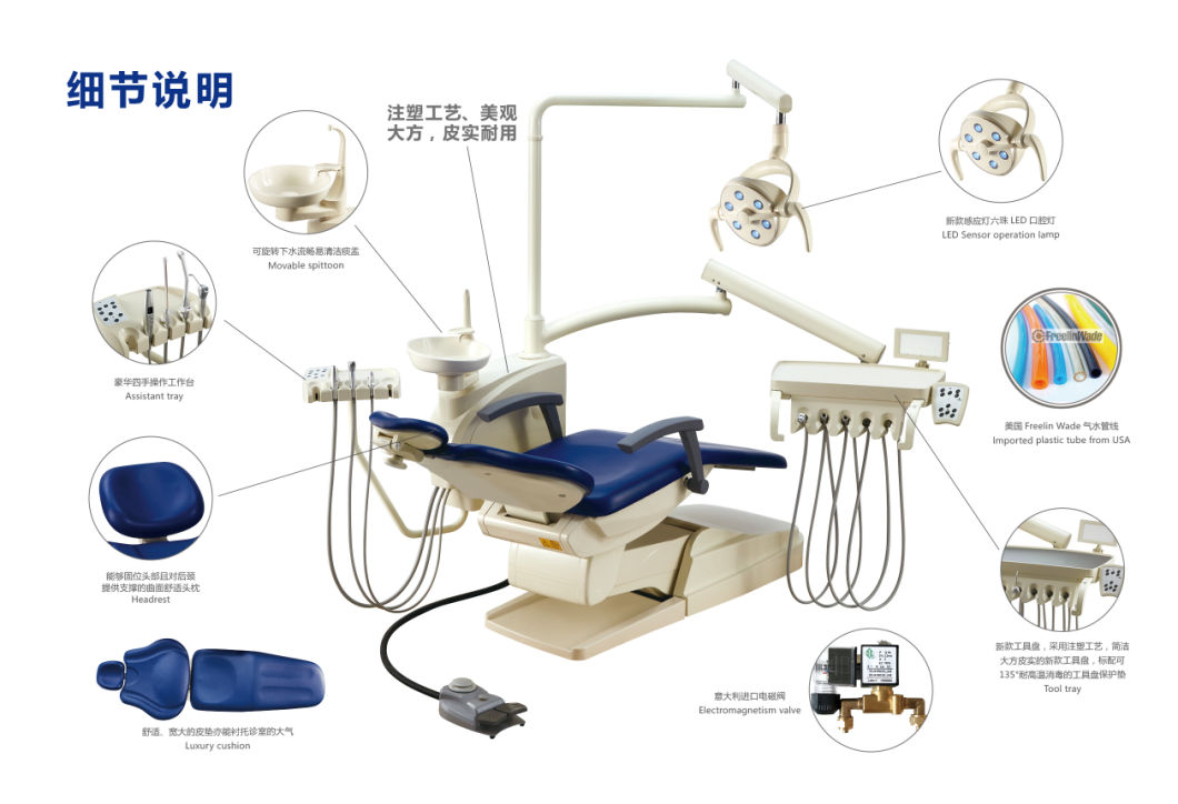 Medical Supply Ce Approved Dental Equipment of Dental Chair Part