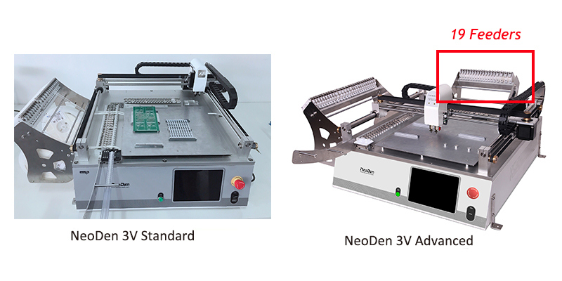 Neoden3V Chip Assembly Machine, LED Soldering Pick and Place Machine for SMT Production with Vision Correction