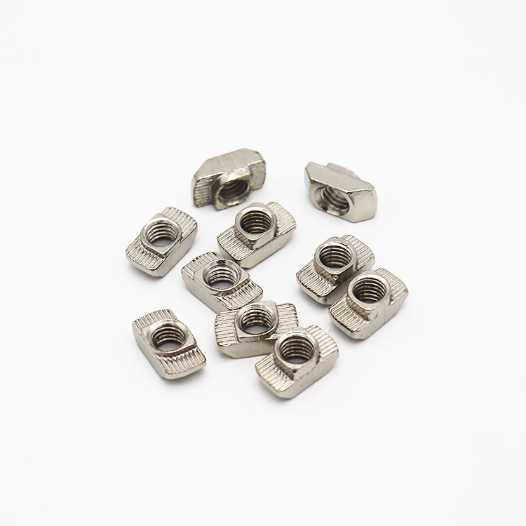 Aluminum Profile Accessory M3 M4 M5 M6 M8 Steel T Slot Nut