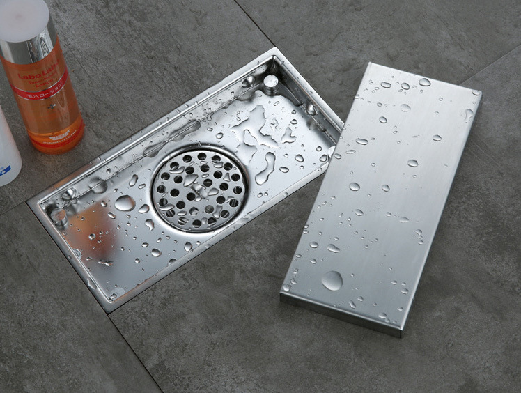 New Style Square Bathroom Stainless Steel Floor Drain