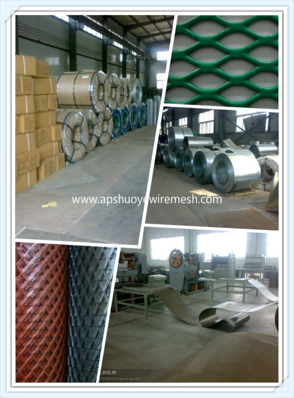 Architectural Galvanized Stainless Steel Expanded Metal Mesh