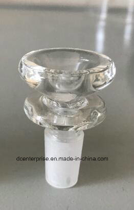 Cc390 Clear Color Bowl for Smoking Pipe Borosilicate Glass