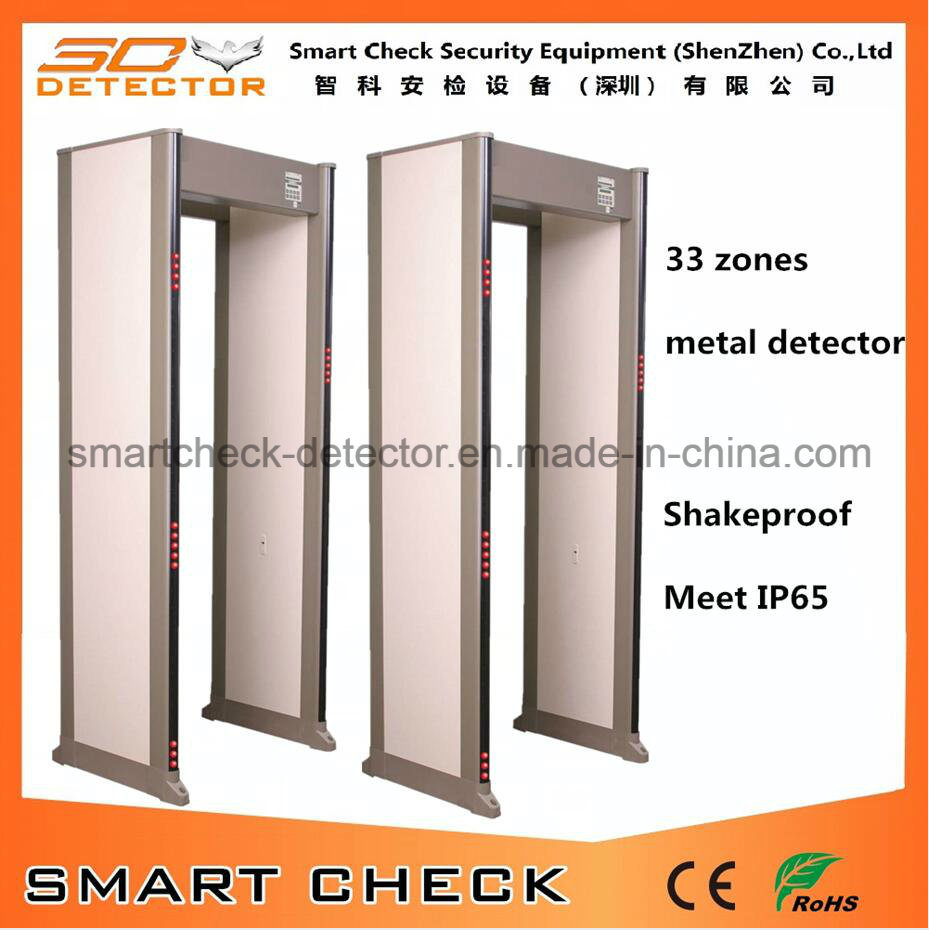 Single Zone Metal Detector Walk Through Door Frame Metal Detector