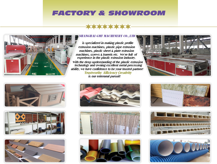 Plastic PVC|WPC Wall Panel|Foam Board|Window Profile PE|PP|PPR|Water Irrigation Electric Corrugated Pipe|Cable|Tube Extruding|Extruder|Extrusion Making Machine