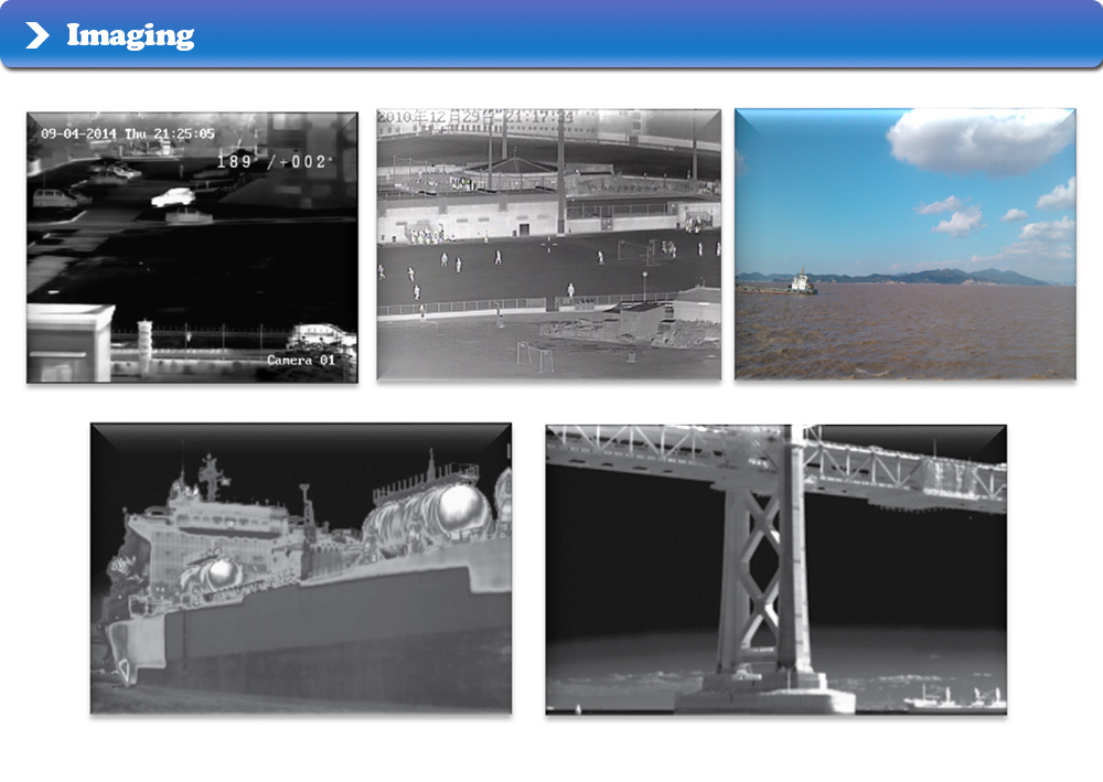 Multi Function Surveillance Optical Laser Thermal Imaging Camera