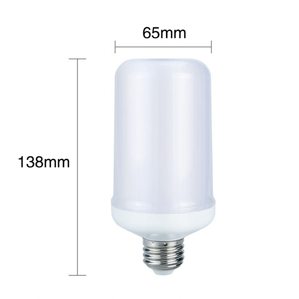 2018 New E26 Flame Light Bulb LED Fire Bulb with 3 Modes