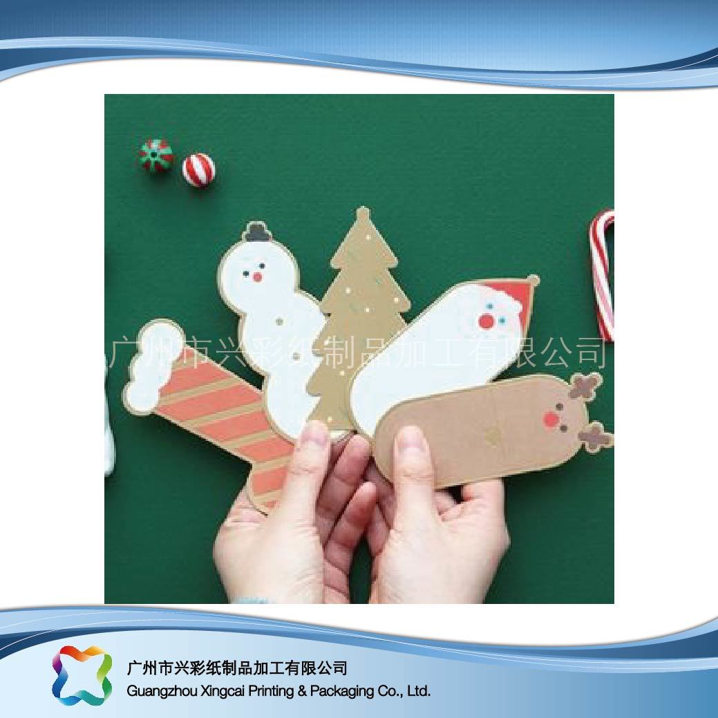 Custom Christmas Promotional Gifts Christmas Cards Christmas Bags (xc-8-014)