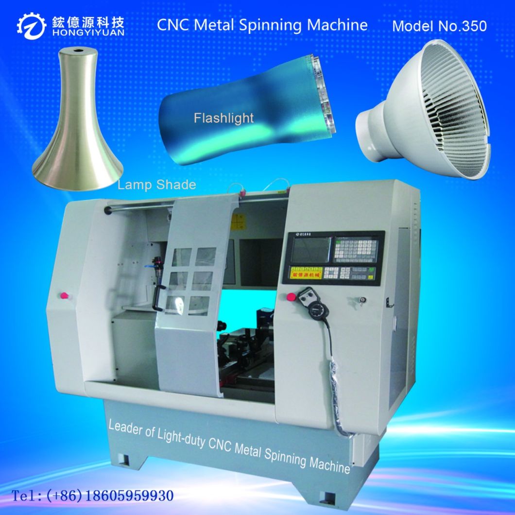 Customized High-Precision Mini Automatic CNC Spinning Lathe Machine (350A-21)