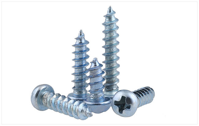 Carbon Steel Round Head Self Tapping Wood Screw