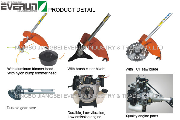 43cc Gasoline Engine Grass Trimmer and Brush Cutter