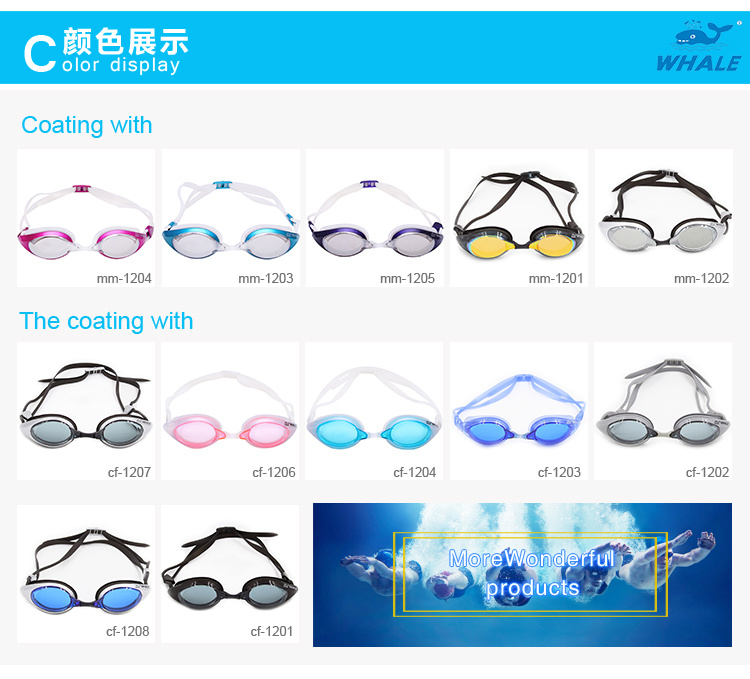 Best Seller Professiona Design Swim Glass, Swim Goggles (mm-1201)