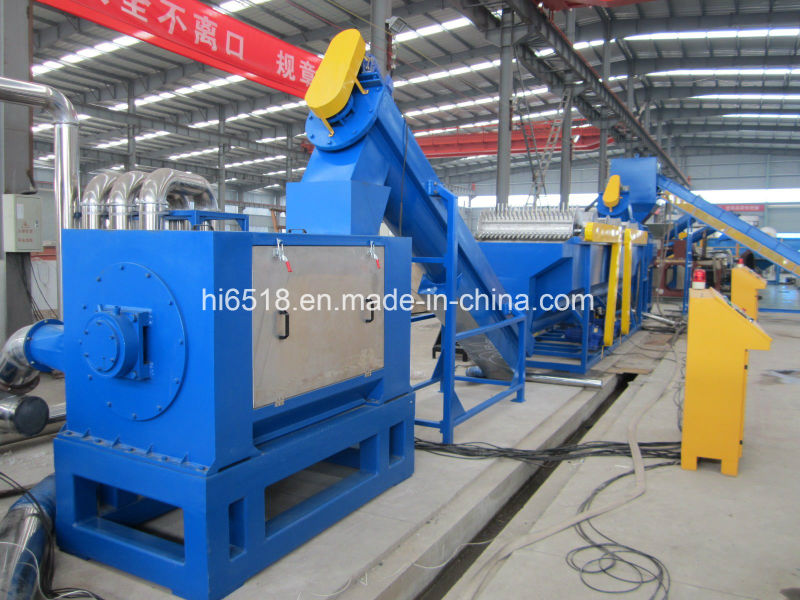 Auto Plastic PP/PE Film Crushing, Washing and Drying Machine