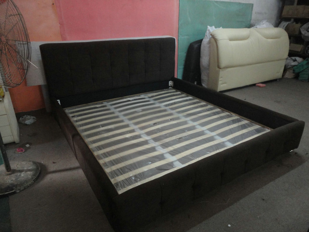 Modern Bed, Leather Bed, Australia Bed (6027)