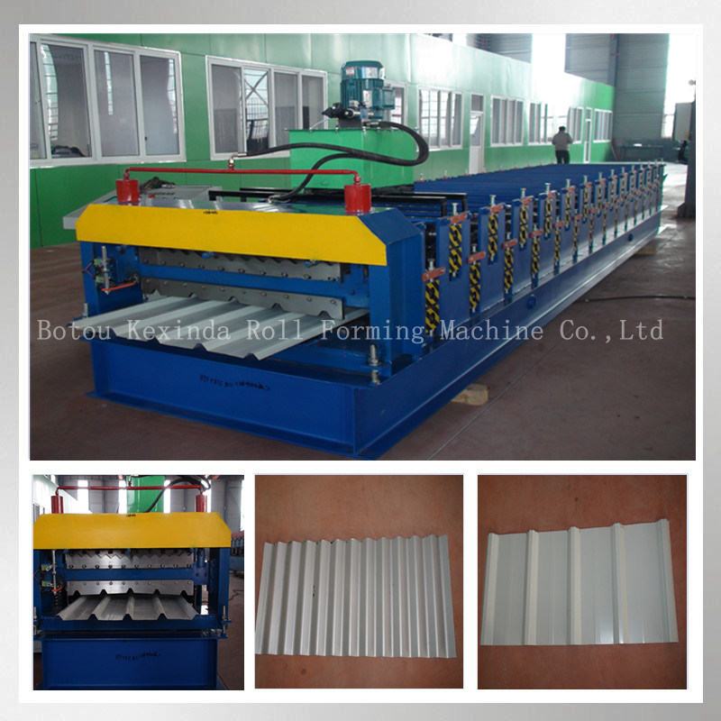 Metal Sheet Rolling Corrugated Roof and Wall Panel Production Line Cold Roll Forming Machine Roof Roll Forming Machine