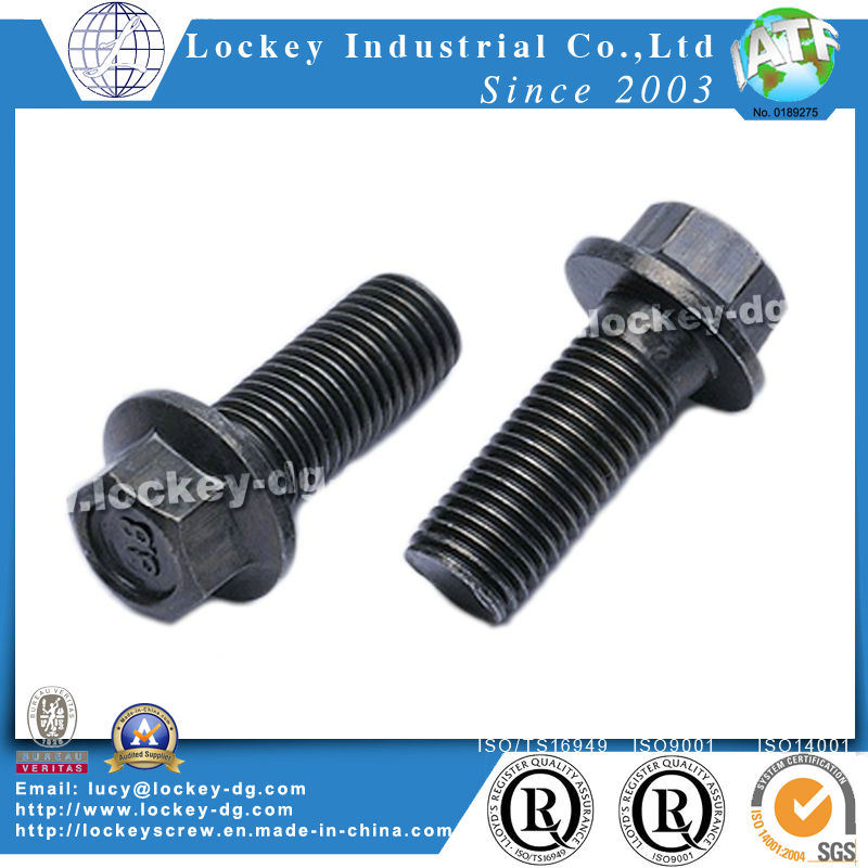 Hex Bolt Hex Screw Flange Screw Flange Bolt HDG