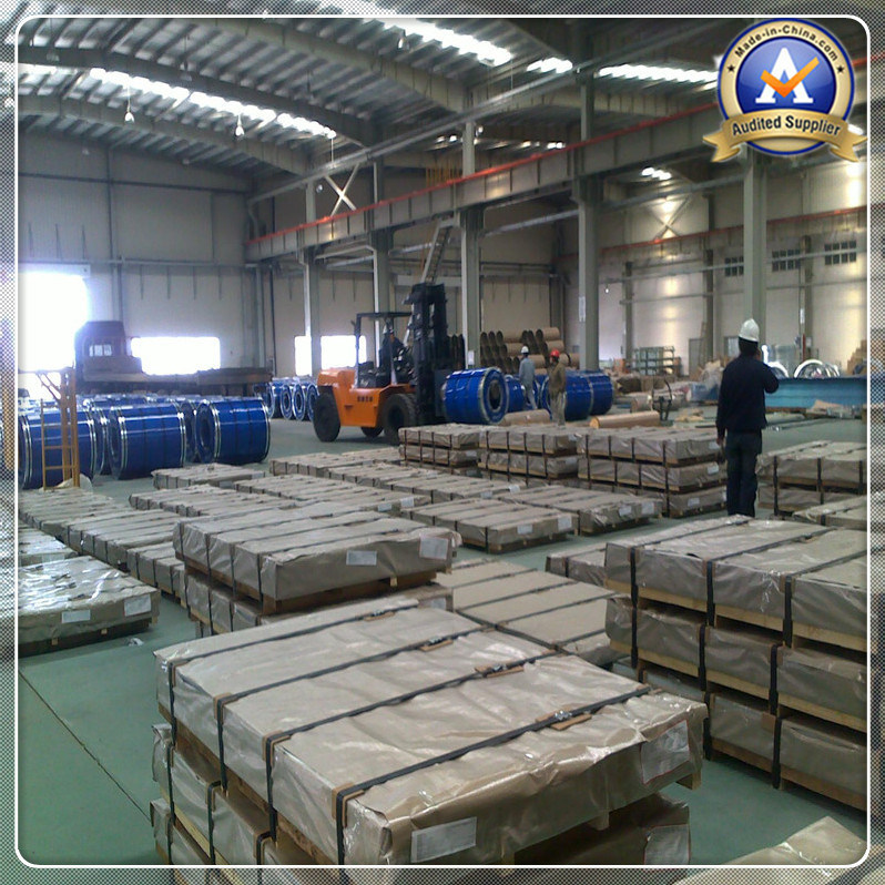 Stainless Steel Coated Galvanized Corrugated Steel Roofing Sheet 316L