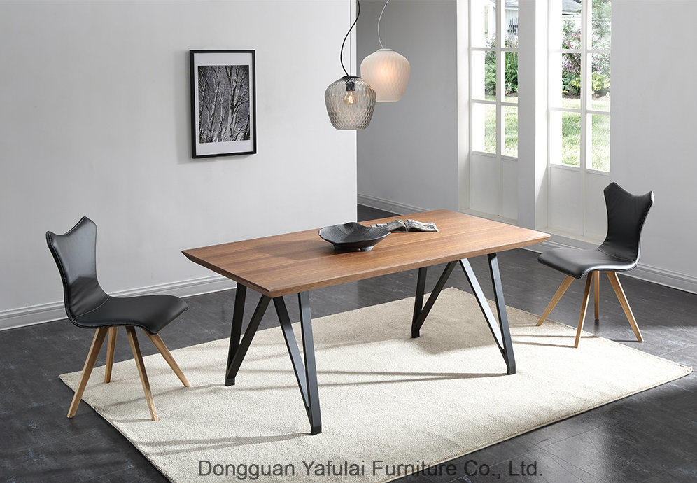 Classic Modern Hot Selling MDF Wood Dining Table Furniture