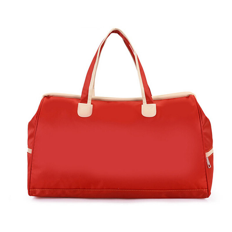 Red Casual Travel Leisure Duffle Sports Luggage Bag