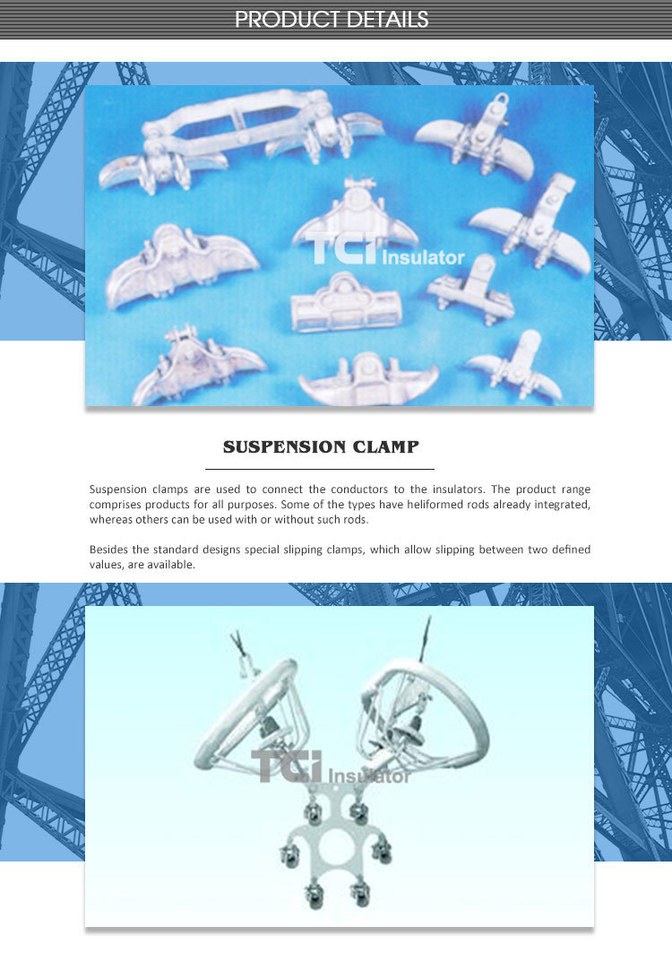 Drop Wire Tension Clamps Aluminium Wedge Type Wire Tension Clamp High Quality ABC Line Electric Accessories