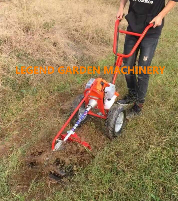 Brush Cutter with Wheel