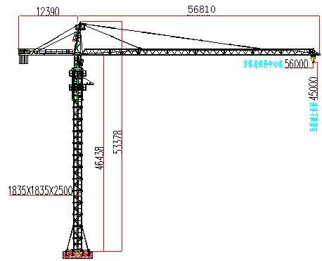 Ce SGS China Supplier Hsjj Large Scale Towr Crane